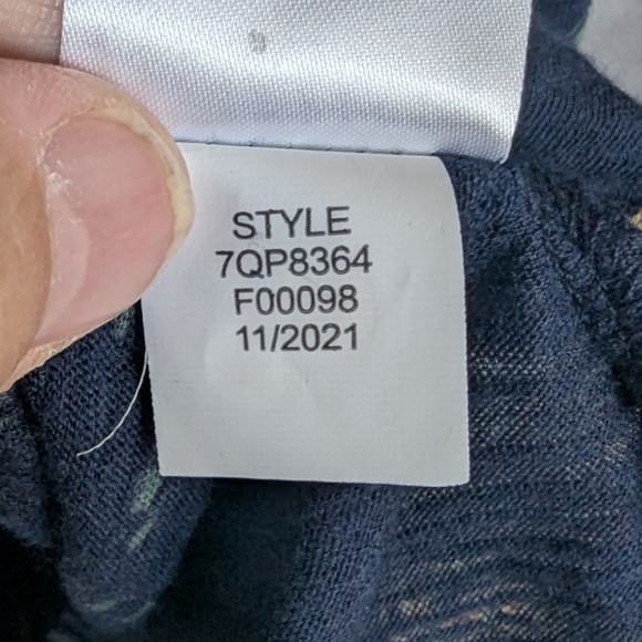 Lucky Brand 3X Boho Tshirt Blouse - Picture 7 of 9